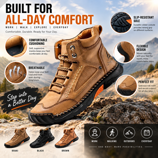 How to Choose Comfortable Work Boots for Long Hours on Your Feet