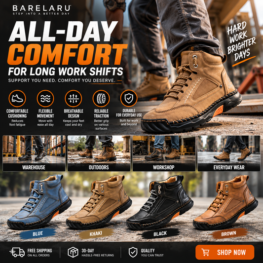How to Keep Your Feet Comfortable During Long Work Shifts