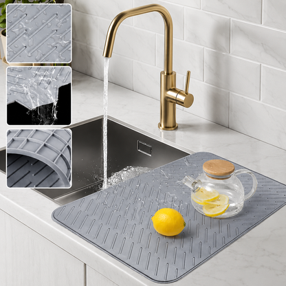 Heat Resistant Silicone Dish Drying Mat – 23"x17"