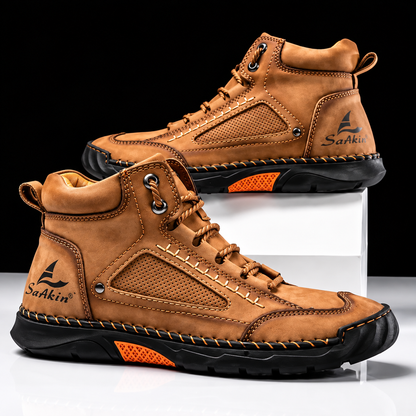 Men's Comfortable Leather Boots for Work & All-Day Wear