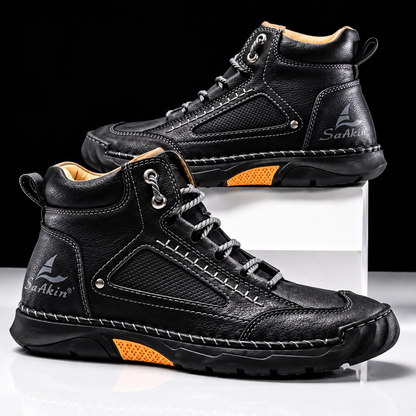 Men's Comfortable Leather Boots for Work & All-Day Wear