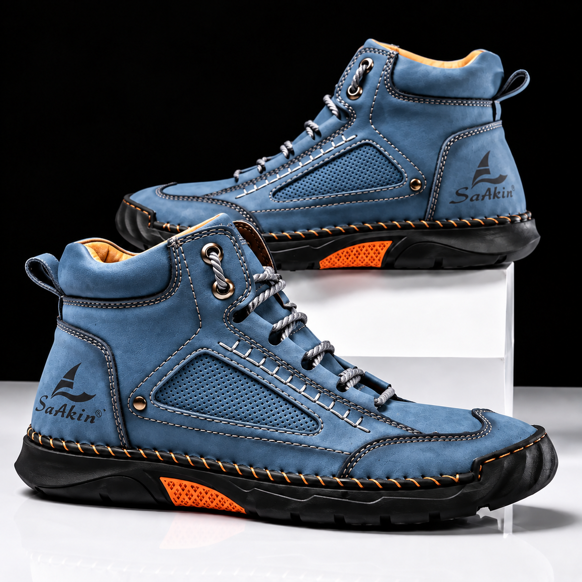 Men's Comfortable Leather Boots for Work & All-Day Wear