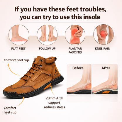 Men's Comfort Leather Boots