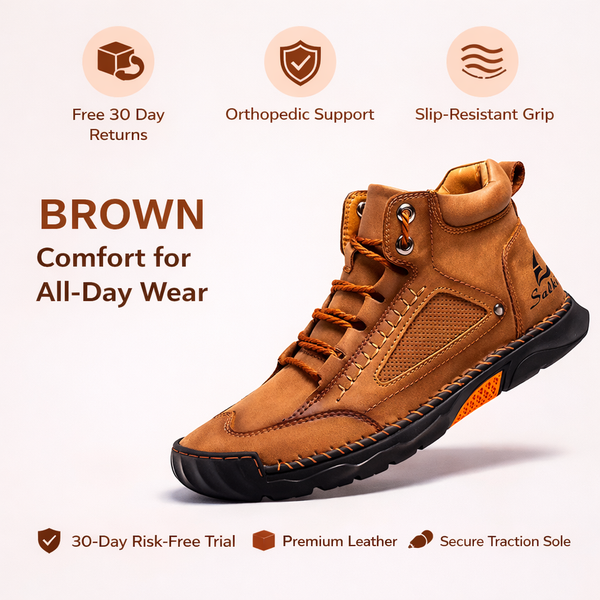 Men's Comfort Leather Boots
