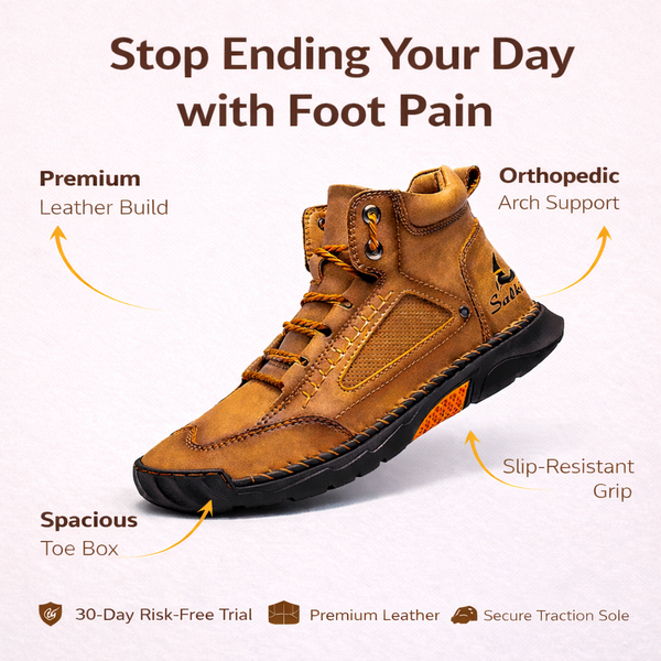Men's Comfort Leather Boots