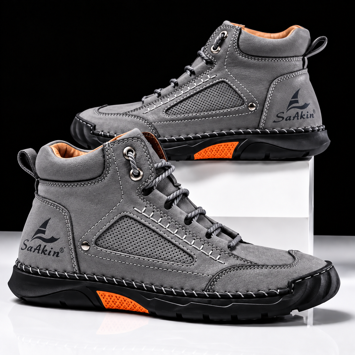 Men's Comfortable Leather Boots for Work & All-Day Wear