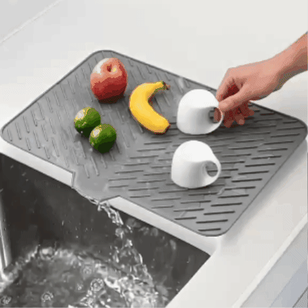 Heat Resistant Silicone Dish Drying Mat – 23"x17"