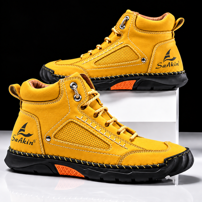 Men's Comfortable Leather Boots for Work & All-Day Wear